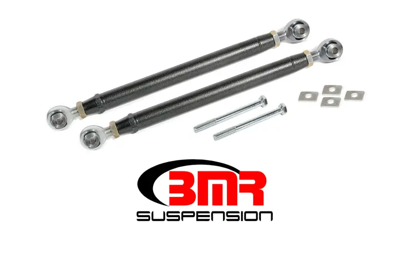 Bmr Suspension 2016-2020 Chevrolet 6Th Gen Camaro Bmr Rear Double Adj. Rod Ends Toe Rods Black Hammertone 1