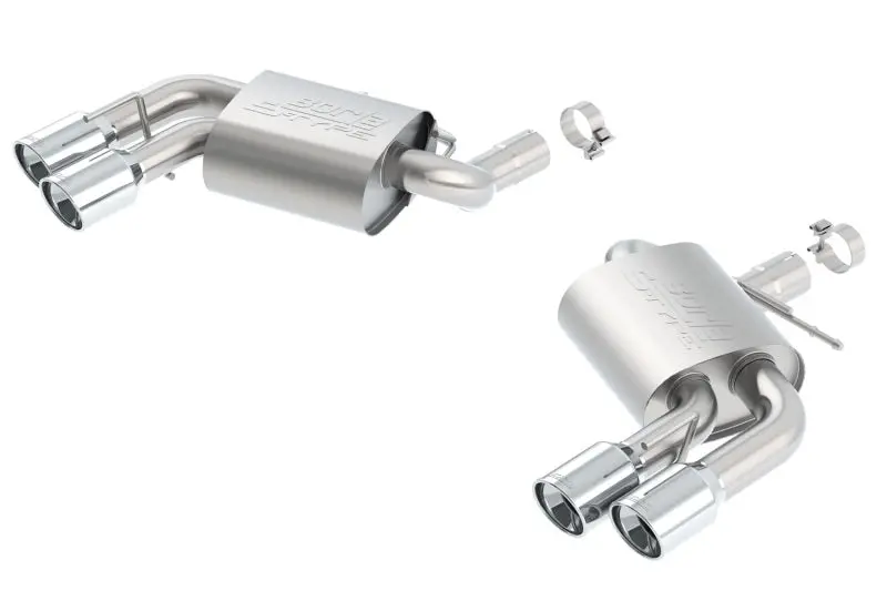 Borla 2016-2024 Chevrolet Camaro 6Th Gen 6.2L At Mt S-Type Rear Section Exhaust W O Dual Mode Valves 1