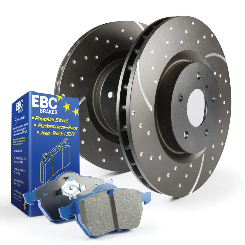 Ebc 2010-2015 Chevrolet Camaro 5Th Gen S6 Kits Bluestuff Pads And Gd Rotors 1