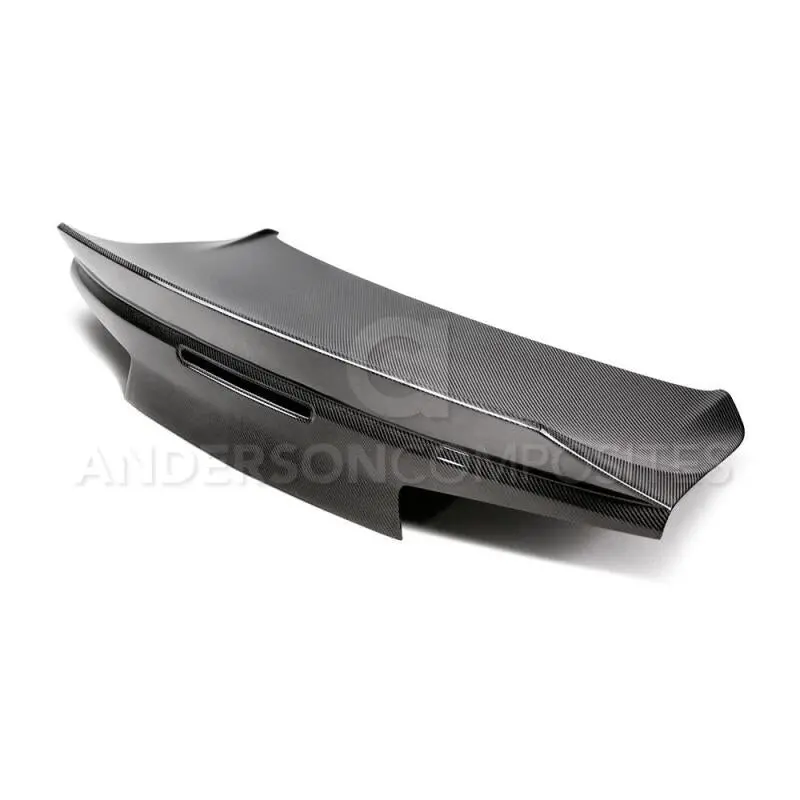 Anderson Composites 2016-2021 Chevrolet Camaro 6Th Gen + Carbon Fiber Double Sided Deck Lid W Integrated Spoiler 1