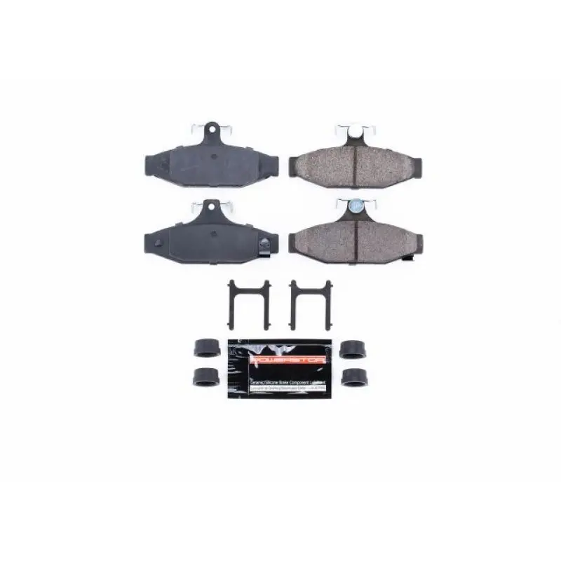 Powerstop 1987-1997 Chevrolet Camaro 3Rd-4Th Gen Power Stop Rear Z23 Evolution Sport Brake Pads W Hardware 1
