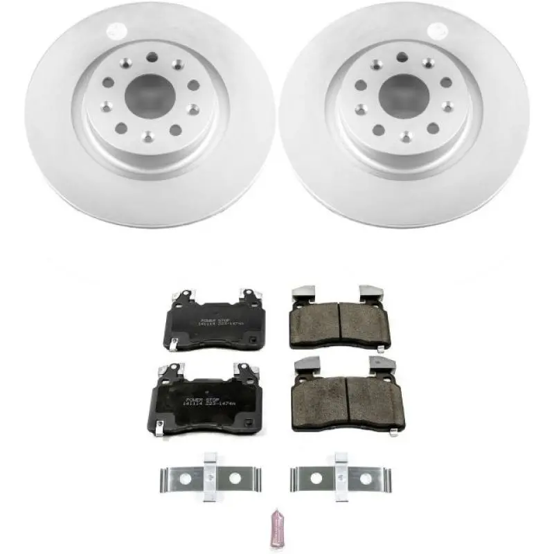 Powerstop 2016-2023 Chevrolet Camaro 6Th Gen Power Stop Ct6 Front Z17 Evolution Geomet Coated Brake Kit 1
