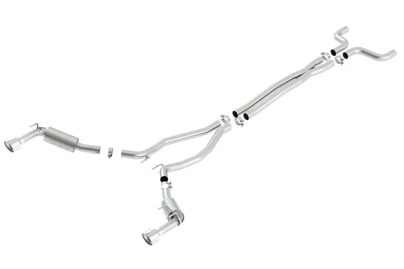 Borla 2014-2015 Chevrolet Camaro 5Th Gen Ss 6.2L V8 Single Split Rear Exit Atak Catback Exhaust 1