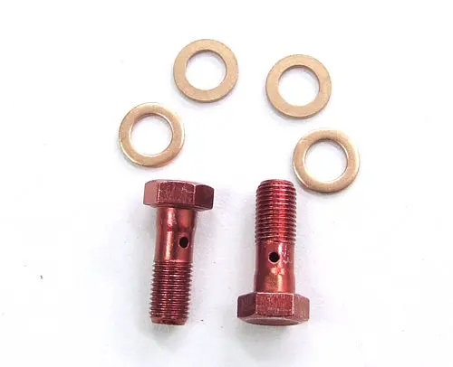 Brake Caliper Hose Bolt Kit 1968-1973 Xt-Xb 1