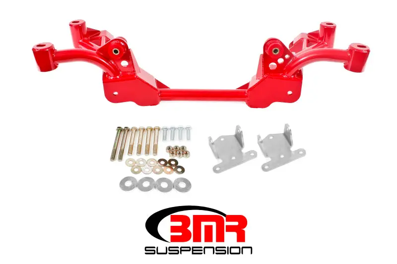 Bmr Suspension 1982-1992 Chevrolet Camaro 3Rd Gen Bmr F-Body K-Member W Sbc Bbc Motor Mounts And Std. Rack Mounts Red 1