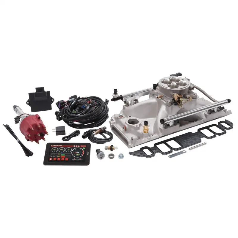 Edelbrock 1967-1972 Chevrolet Camaro 1St-2Nd Gen Pro Flo 4 Efi System Seq Port Bbc Rect Port 625 Max Hp 35Lb Hr Satin Finish 1