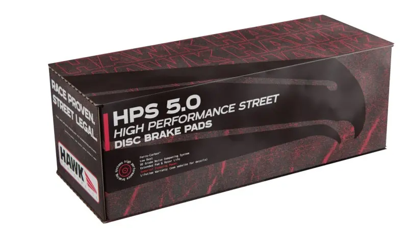Hawk Performance 2016-2018 Chevrolet Camaro 6Th Gen Hawk Hps 5.0 Rear Brake Pads 1