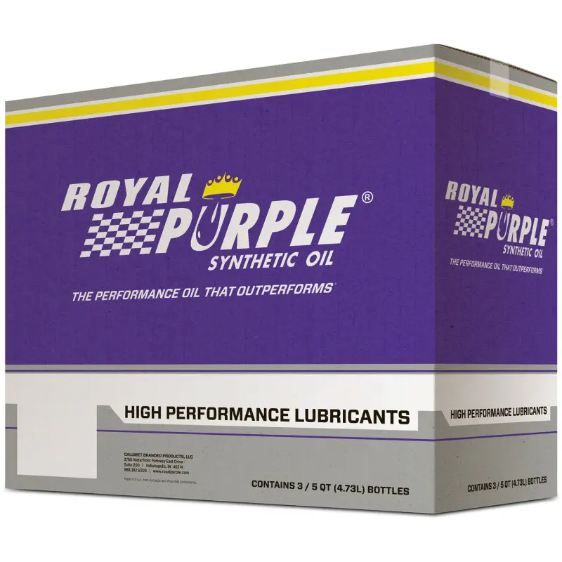 Royal Purple 1993-2002 Chevrolet Camaro 4Th Gen Premium Synthetic High Performance Multi-Grade 10W30 Motor Oil 5 Quart 1