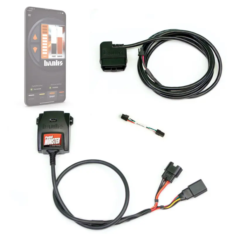 Banks Power 2016-2021 Chevrolet Camaro 6Th Gen Pedal Monster Kit (Stand-Alone) Molex Mx64 6 Way Use W Phone 1