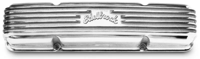 Edelbrock 1967-1986 Chevrolet Camaro 1St-3Rd Gen Valve Cover Classic Series 262-400 Ci V8 Polshed 1