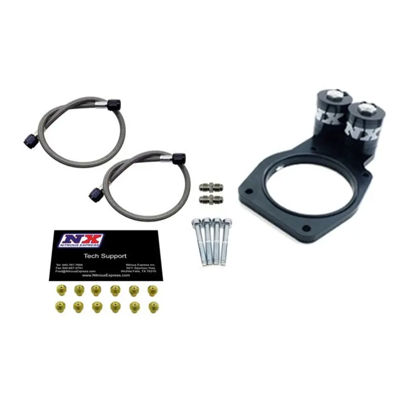 Nitrous Express 2010-2015 Chevrolet Camaro 5Th Gen Efi Nitrous Plate Conversion W Attached Solenoids 1