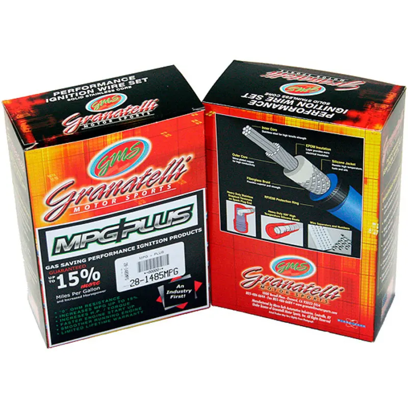Granatelli Motor Sports 1989-1992 Chevrolet Camaro 3Rd Gen Granatelli 8Cyl 5.7L Performance Ignition Wires 1