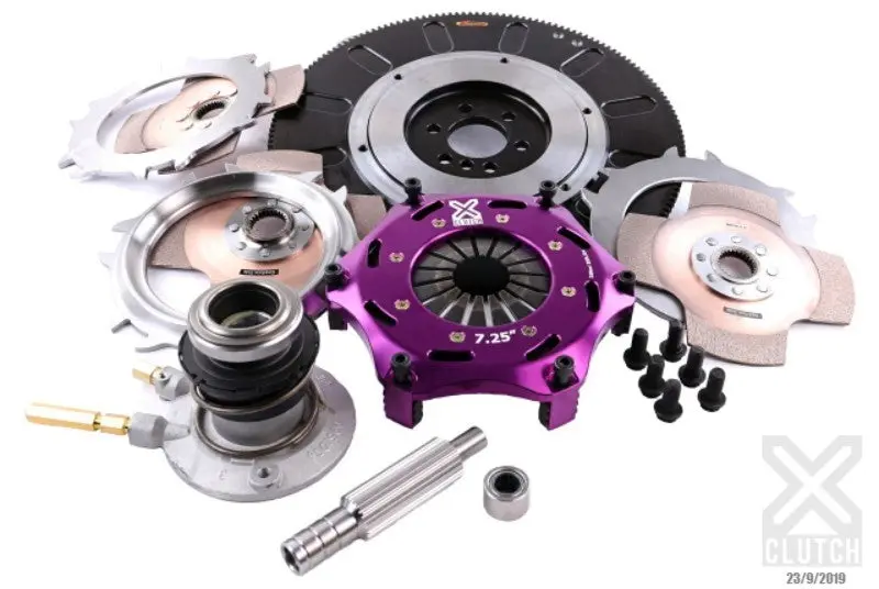 Xclutch 1998-2002 Chevrolet Camaro 4Th Gen Z28 5.7L 7.25In Triple Lightweight Solid Ceramic Clutch Kit 1