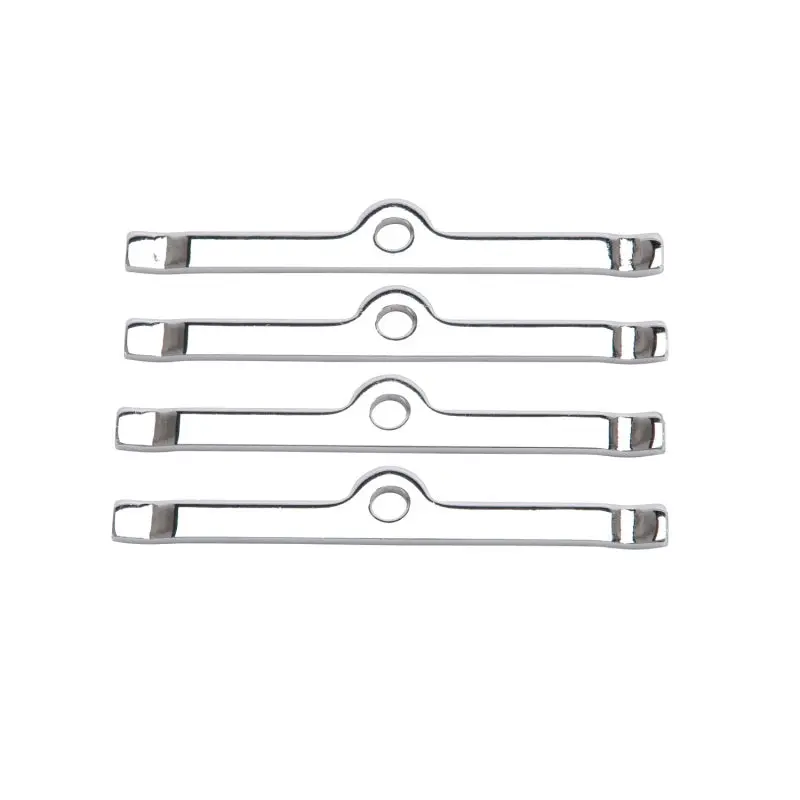 Edelbrock 1967-1986 Chevrolet Camaro 1St-3Rd Gen Chrome Hold Downs 4Pk 1