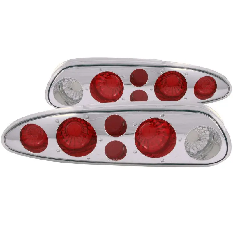 Anzo 1993-2002 Chevrolet Camaro 4Th Gen Taillights Chrome 1