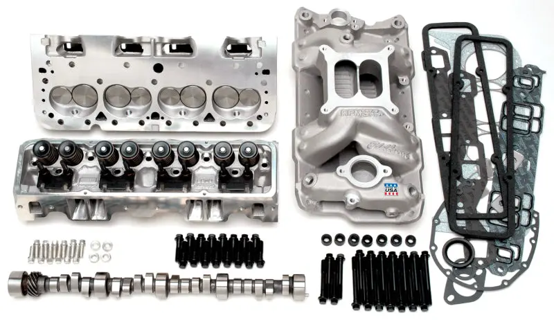 Edelbrock 1967-1986 Chevrolet Camaro 1St-3Rd Gen 435Hp Total Power Package Top-End Kit For Use On And Later Sb 1
