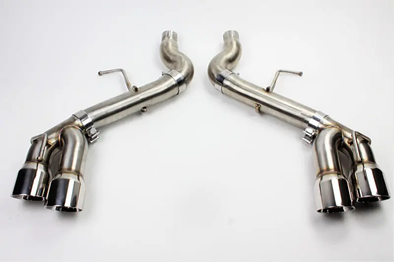 Mishimoto 2016-2020 Chevrolet Camaro 6Th Gen + Quad-Tip Race Axle-Back Exhaust W Polished Tips 1
