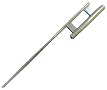30" Ground Spike For Swooper Flags – Heavy-Duty Outdoor Flag Mount With 10" Vertical Sleeve – Secure Flagpole Anchor For Soil, Grass & Outdoor Use – Compatible With Most Swooper Feather Flags (Excludes Flat Top Flags) 1