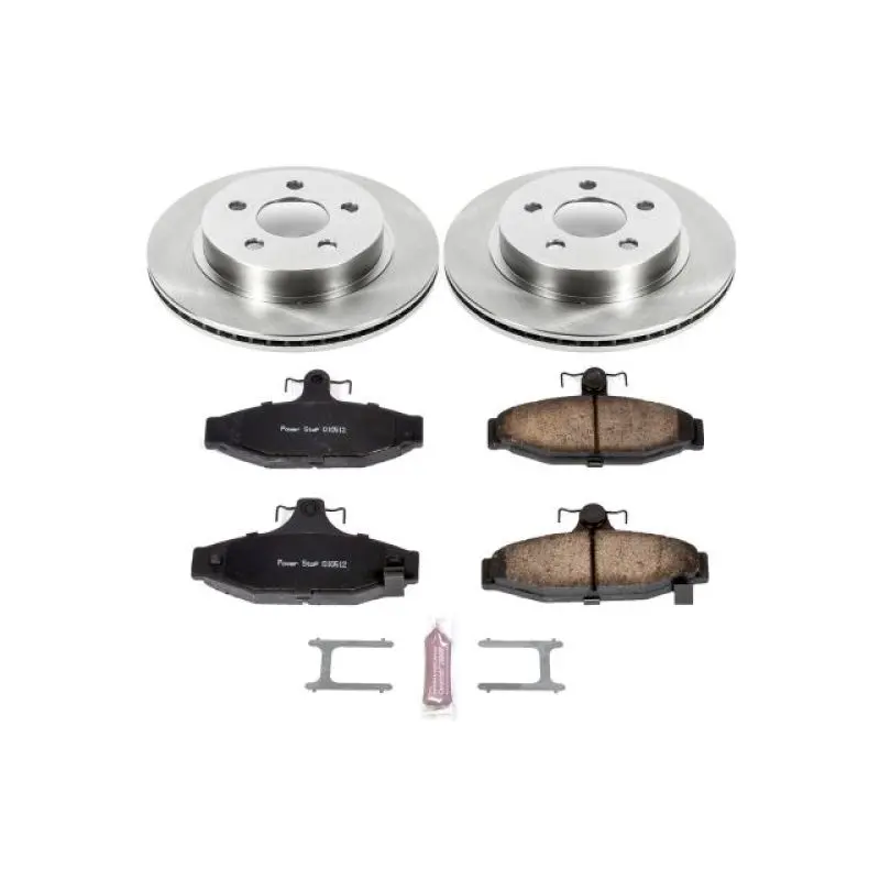 Powerstop 1993-1997 Chevrolet Camaro 4Th Gen Power Stop Rear Autospecialty Brake Kit 1