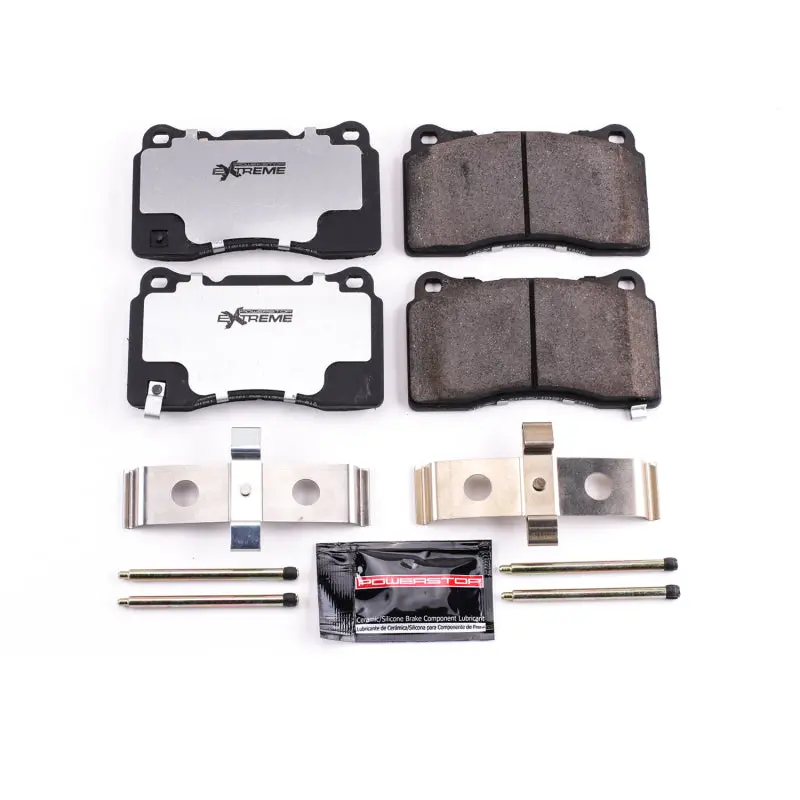 Powerstop 2016-2024 Chevrolet Camaro 6Th Gen Power Stop Regal Front Or Rear Z26 Extreme Street Brake Pads W Hardware 1