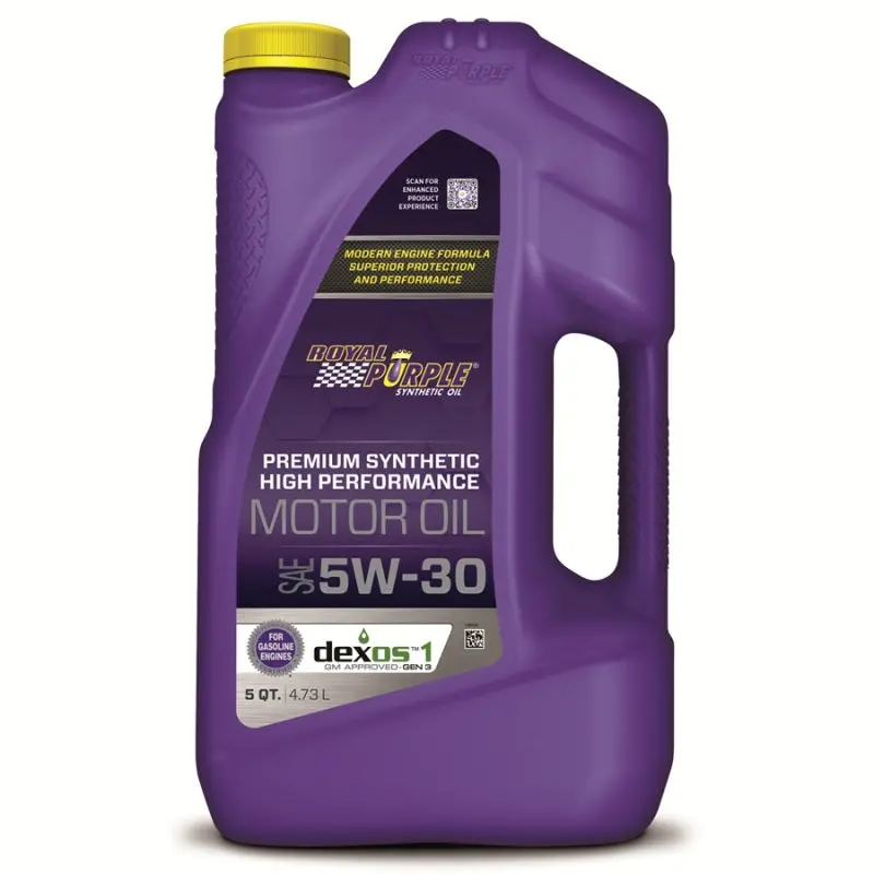 Royal Purple Premium Synthetic High Performance Multi-Grade 5W30 Motor Oil - 5 Quart 2