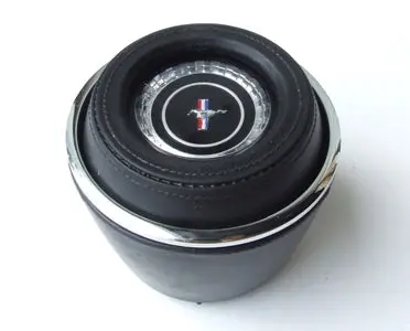 Steering Wheel Pad 1967 Deluxe Black 1