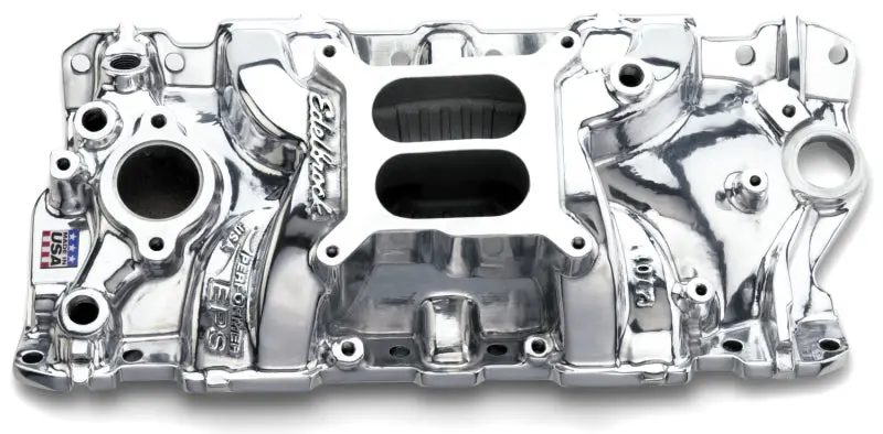 Edelbrock 1980-1986 Chevrolet Camaro 2Nd-3Rd Gen Sbc Performer Eps Polished Manifold 1