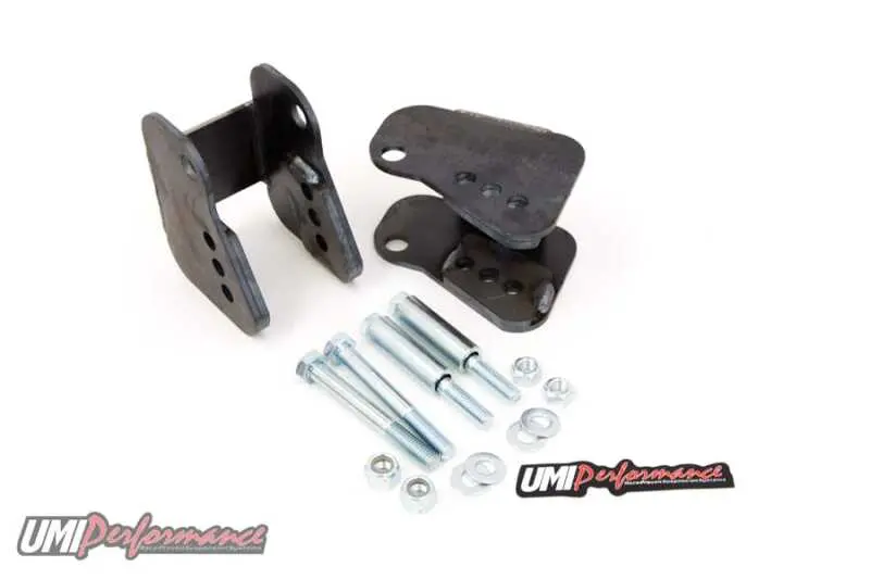 Umi Performance 1982-2002 Chevrolet Camaro 3Rd-4Th Gen Gm F-Body Lower Control Arm Relocation Brackets Weld-In 1