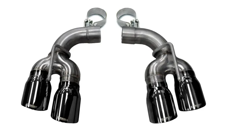 Corsa 2017-24 Chevy Camaro Zl1 2.75In Inlet / 4.0In Outlet Black Pvd Tip Kit (For Corsa Exhaustonly) 1