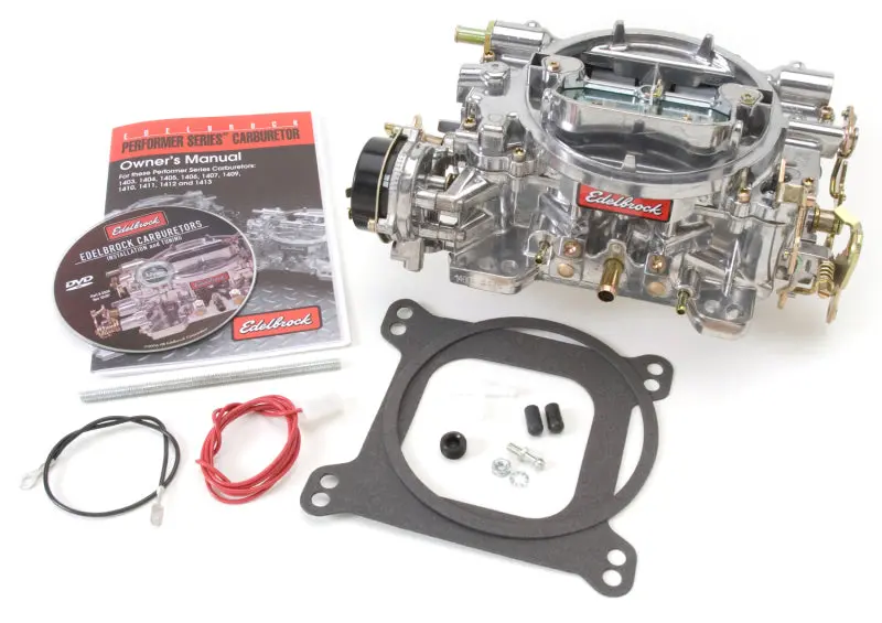 Edelbrock 1980-1980 Chevrolet Camaro 2Nd Gen Carburetor Performer Series 4-Barrel 600 Cfm Electric Choke Satin Finish 1