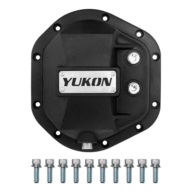 Yukon Gear & Axle 1984-1994 Chevrolet Camaro 3Rd-4Th Gen Yukon Gear Hardcore Diff Cover For Dana 44 Nodular Iron Yukon Cover 1