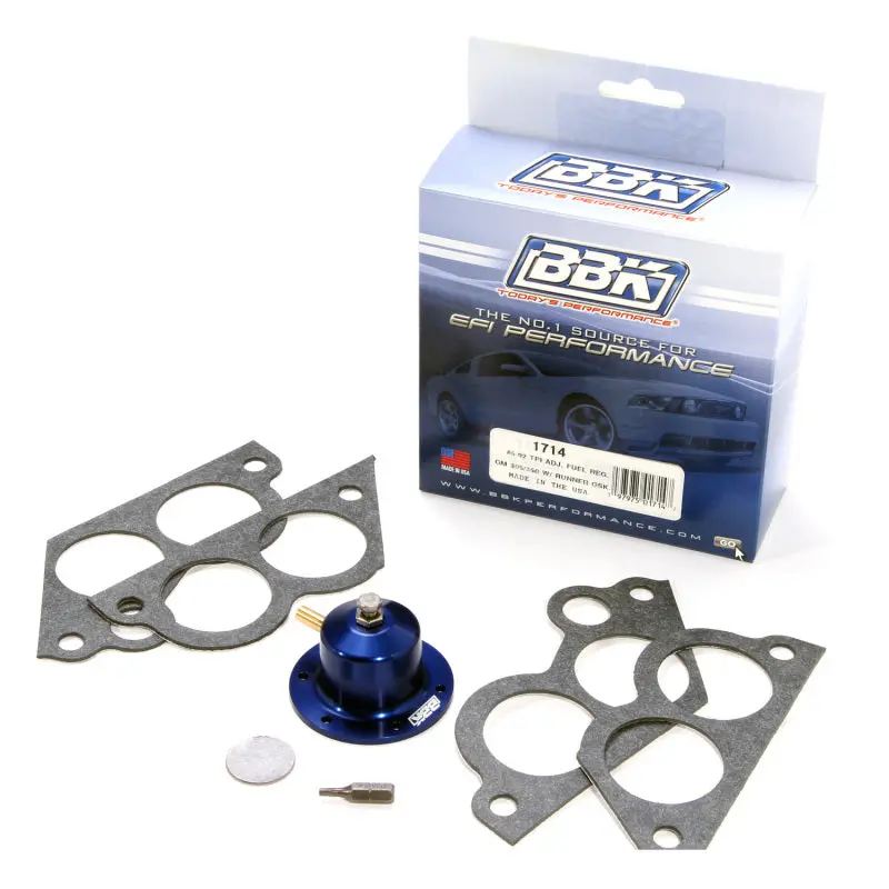 Bbk 1985-1992 Chevrolet Camaro 3Rd Gen Gm Tuned Port 305 350 Adjustable Fuel Pressure Regulator Kit 1
