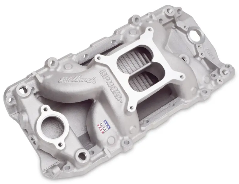 Edelbrock 1967-1972 Chevrolet Camaro 1St-2Nd Gen B B O-Port Rpm Air-Gap Manifold 1