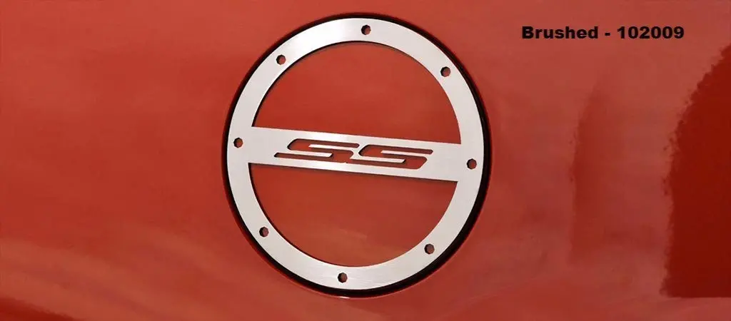 2010-2024 Camaro Gas Cap Cover | "Ss" Style Lettering 2