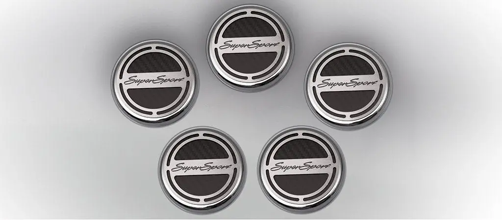 2010-2018 Camaro V8 - Fluid Cap Cover | "Super Sport" | 5Pc 1