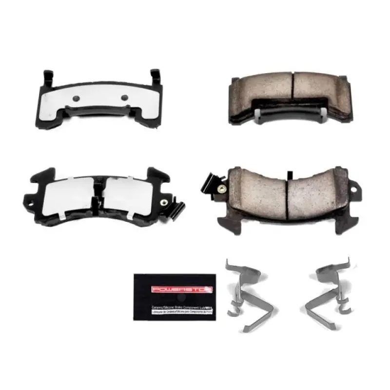 Powerstop 1982-1992 Chevrolet Camaro 3Rd Gen Power Stop Ii Front Or Rear Z36 Truck & Tow Brake Pads W Hardware 1