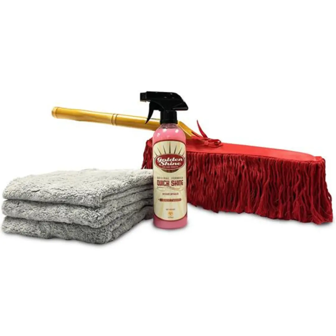 Best Seller's Kit With Original California Car Duster, Detail Spray, And Towels 1