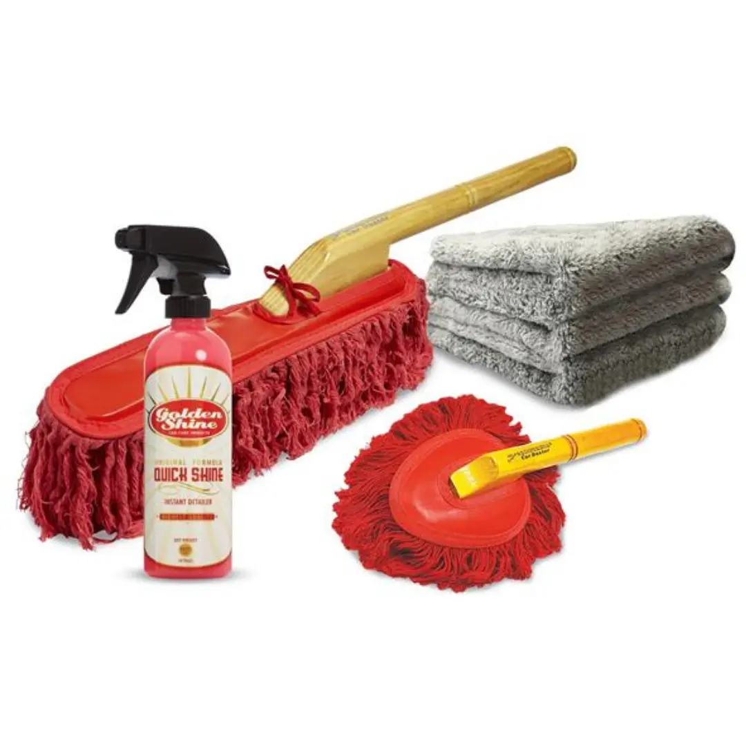 Detailer's Choice Combo Kit With Car Duster And Quick Shine Detail Spray 1