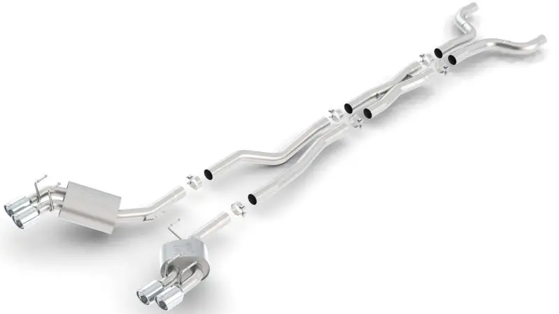 Borla 2012-2015 Chevrolet Camaro 5Th Gen Zl1 Coupe 6.2L 8Cyl At Mt 6Spd Rwd Aggressive Atak Catback Exhaust 1