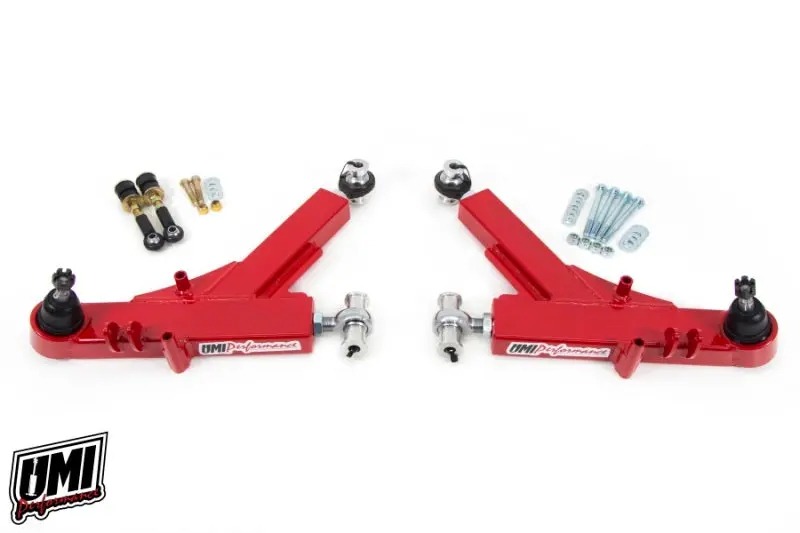 Umi Performance 1993-2002 Chevrolet Camaro 4Th Gen Gm F-Body Boxed Adjustable Lower A-Arms Rod Ends 1