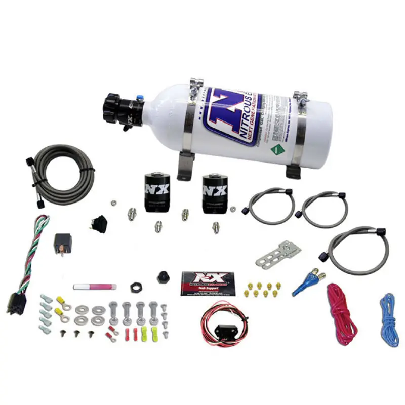 Nitrous Express 2010-2015 Chevrolet Camaro 5Th Gen Single Nozzle Nitrous Kit (35-150Hp) W 5Lb Bottle 1