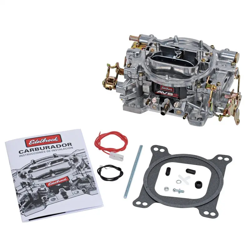 Edelbrock 1980-1987 Chevrolet Camaro 2Nd-3Rd Gen Avs2 500 Cfm Carburetor W Manual Choke Satin Finish (Non-Egr) 1