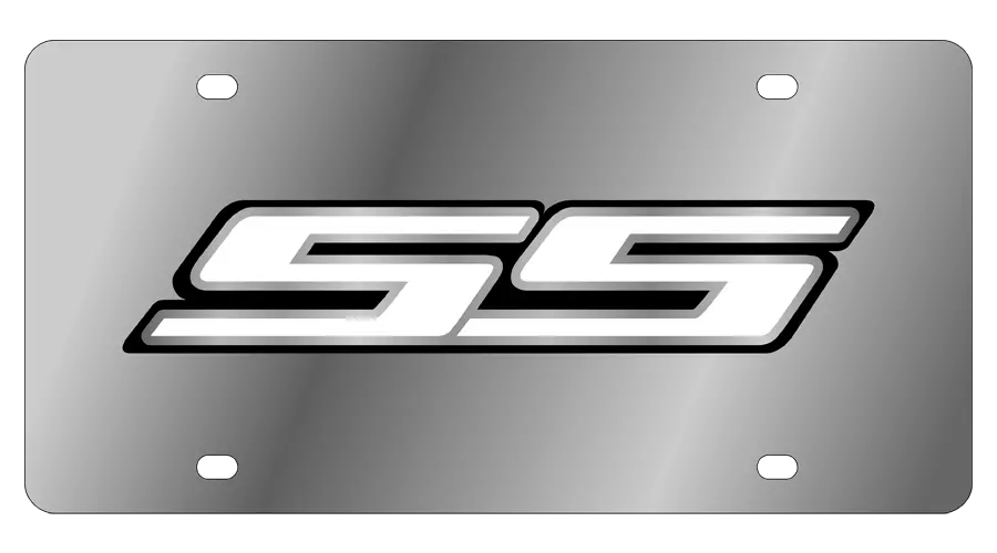 2010 Chevrolet Camaro Stainless Steel License Plate 1