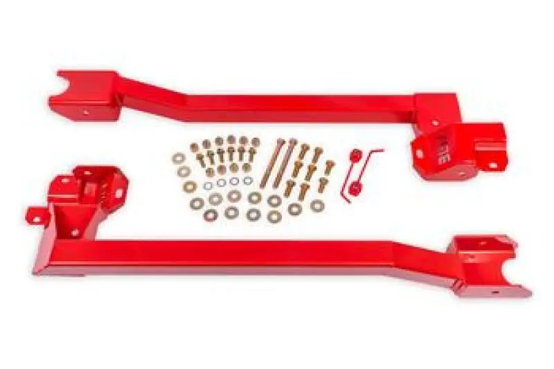 Bmr 1974-1980 Chevrolet Camaro Bolt-On Subframe Connectors Red 1