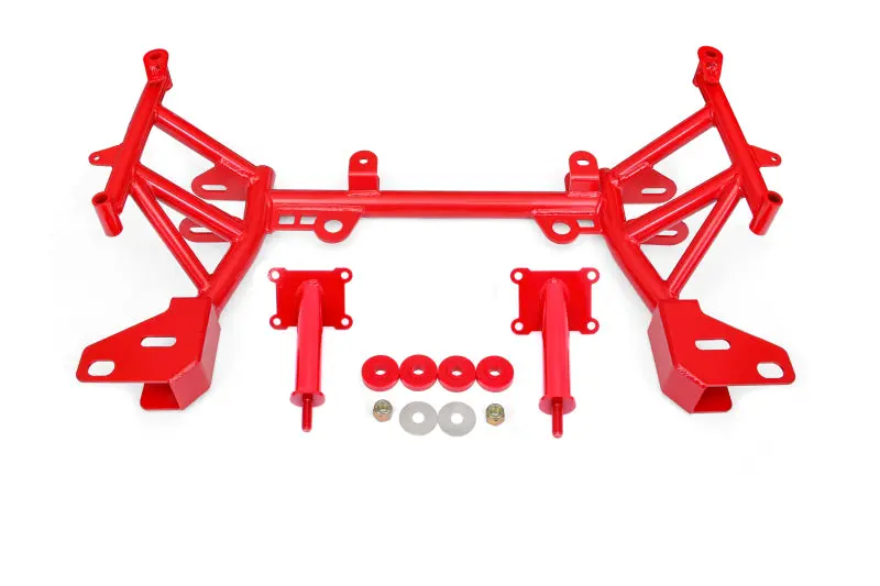 Bmr Suspension 1998-2002 Chevrolet 4Th Gen Camaro Bmr F-Body K-Member Low Mount Turbo Ls1 Motor Mounts Standard Rack Mounts Red 1