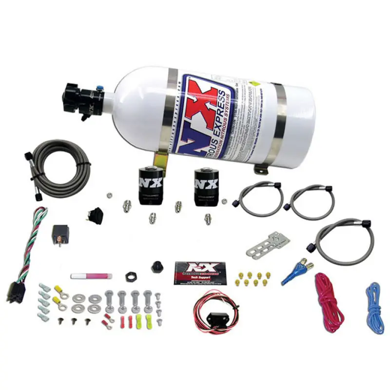 Nitrous Express 2010-2015 Chevrolet Camaro 5Th Gen Single Nozzle Nitrous Kit (35-150Hp) W 10Lb Bottle 1
