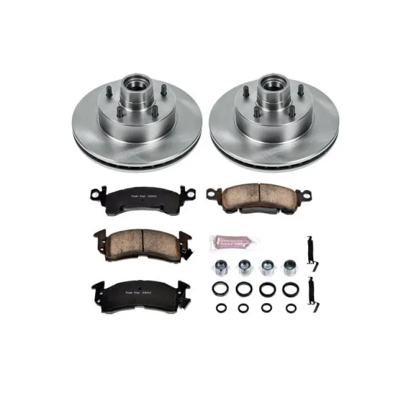 Powerstop 1970-1978 Chevrolet Camaro 2Nd Gen Power Stop Front Autospecialty Brake Kit 1