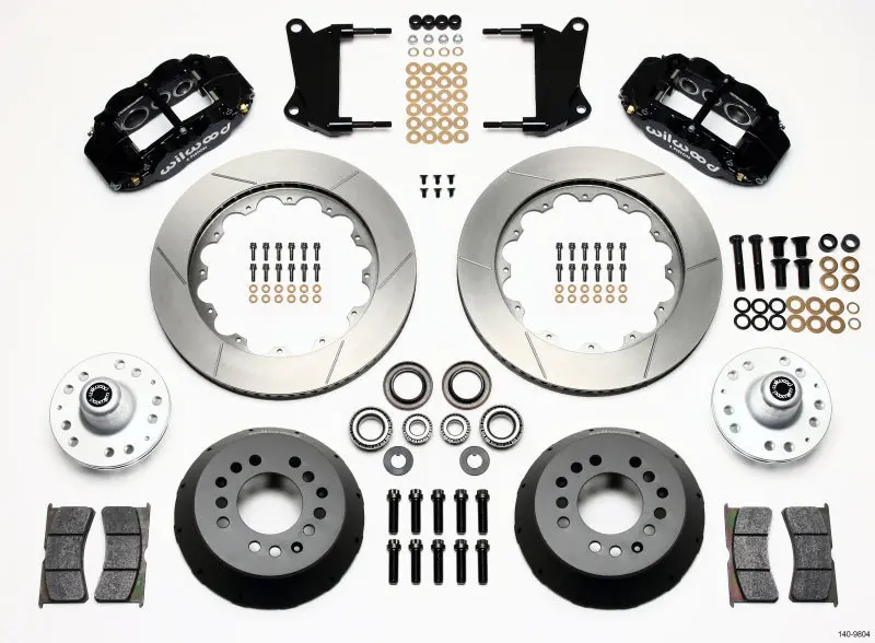 Wilwood 1967-1969 Chevrolet Camaro 1St Gen Narrow Superlite 6R Front Hub Kit 14.00In 1