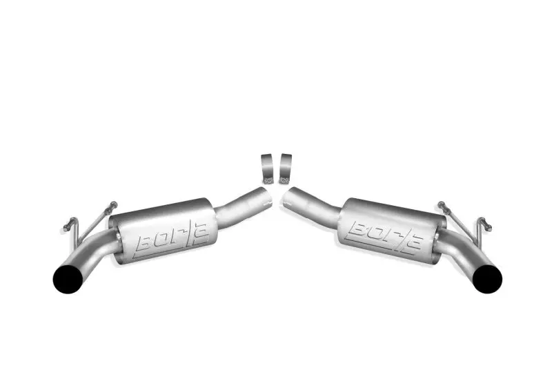 Borla 2010-2013 Chevrolet Camaro 5Th Gen 6.2L Atak Exhaust System W O Tips Works With Factory Ground Effects Package (Rear 1