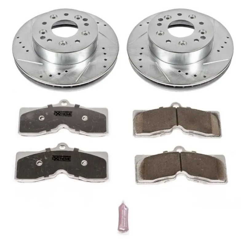 Powerstop 1969-1969 Chevrolet Camaro 1St Gen Power Stop Front Or Rear Z26 Street Warrior Brake Kit 1